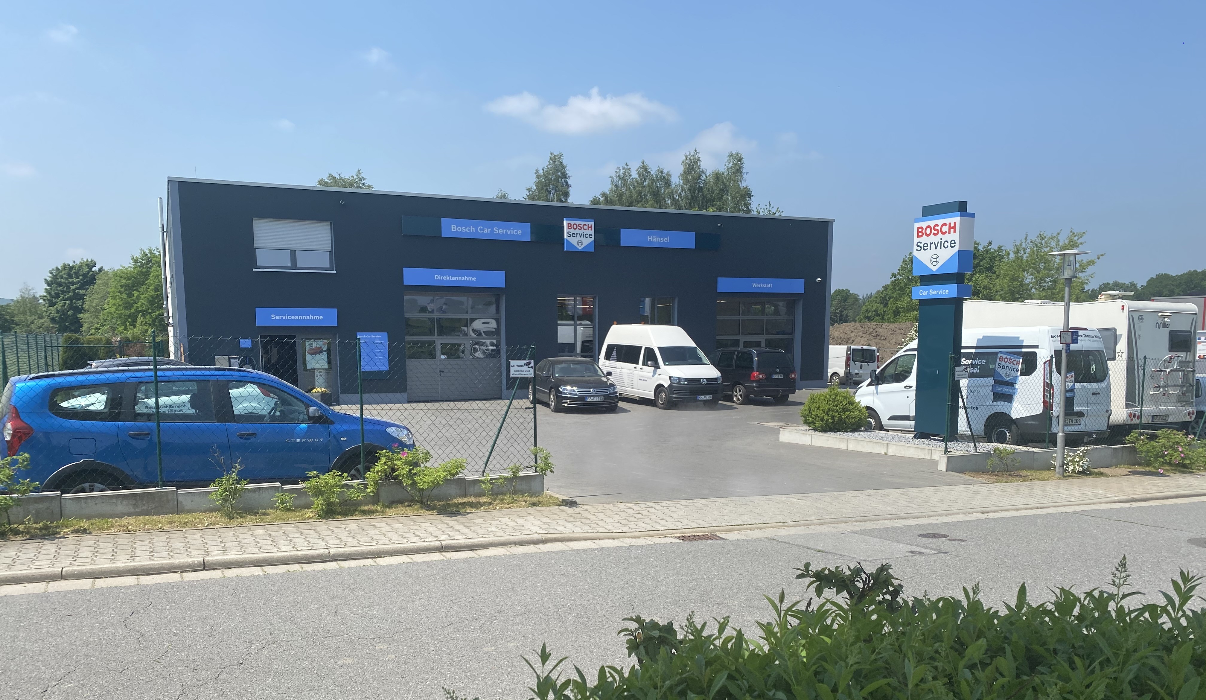 Unsere Werkstatt - Bosch Car Service Thomas Hänsel